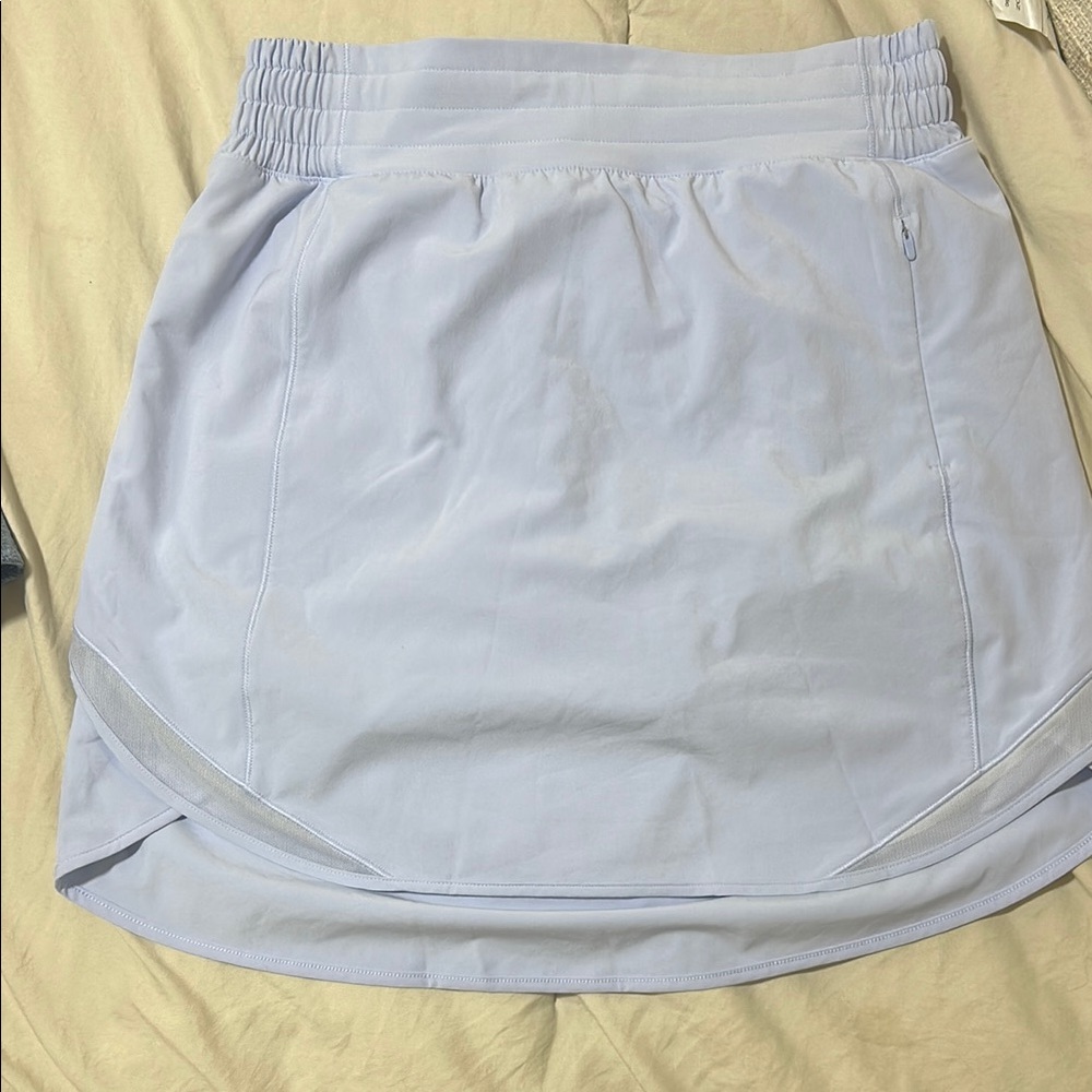 Light Blue Lululemon Athletic Skirt